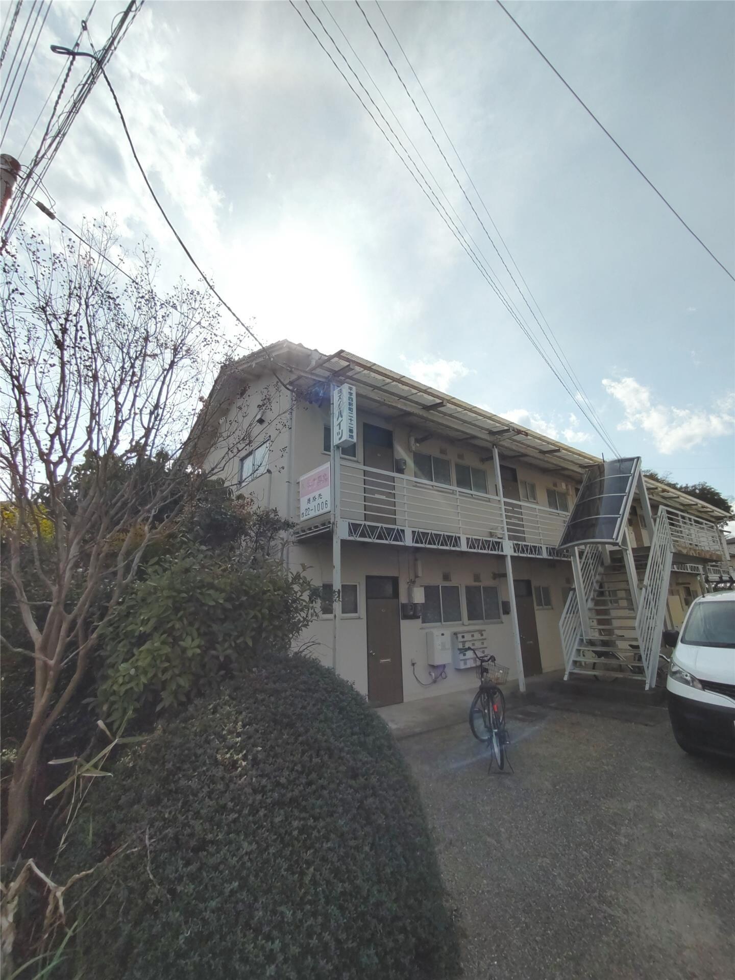 ミズノハイツの物件外観写真