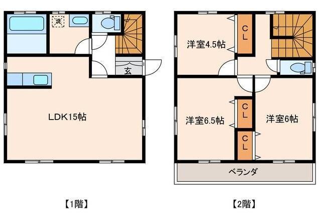 清水ビレッジの物件間取画像