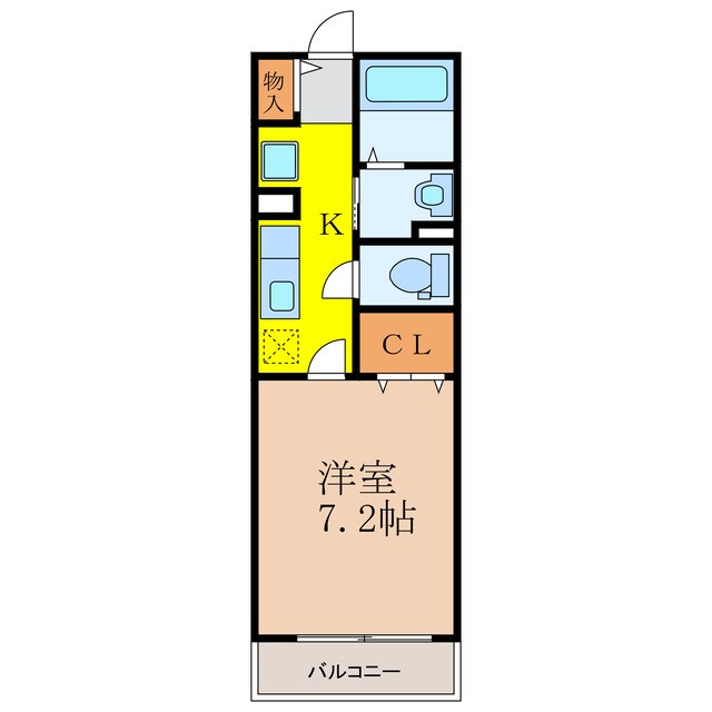 グランジェルメDⅡの物件間取画像