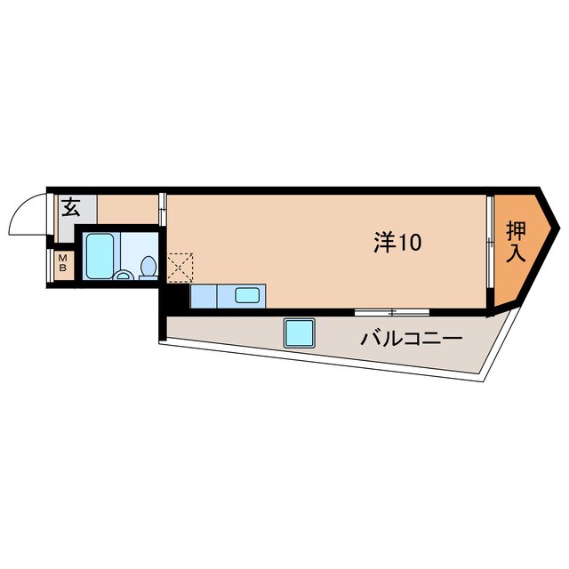 日盛ビルの物件間取画像