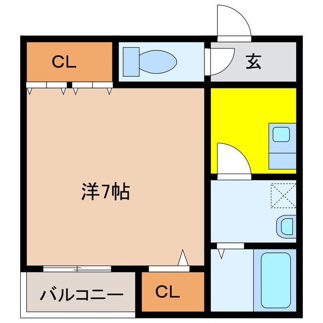 物件間取画像