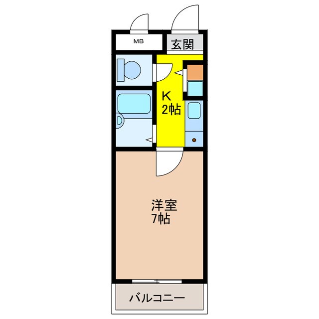 リーガル塚本Ⅴの物件間取画像