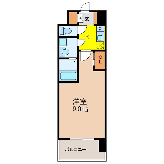 スプランディッドⅠの物件間取画像