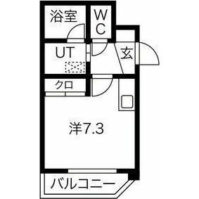 カピテーヌ円山の物件間取画像