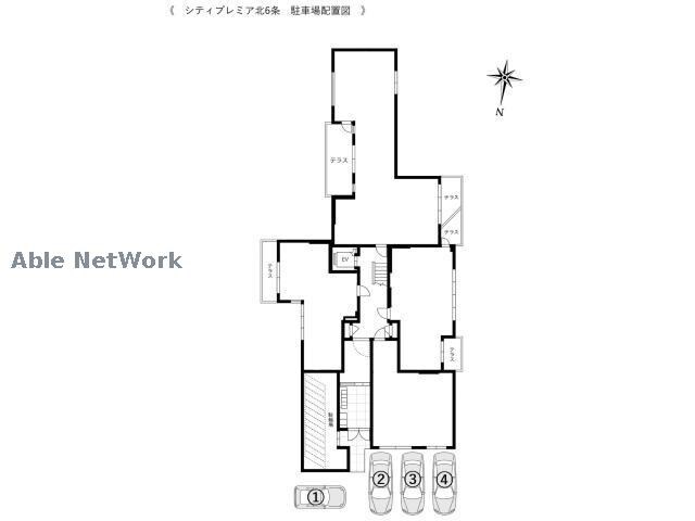City　Premier(シティプレミア)北6条の物件外観写真
