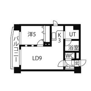 レーヴフロレゾンの物件間取画像