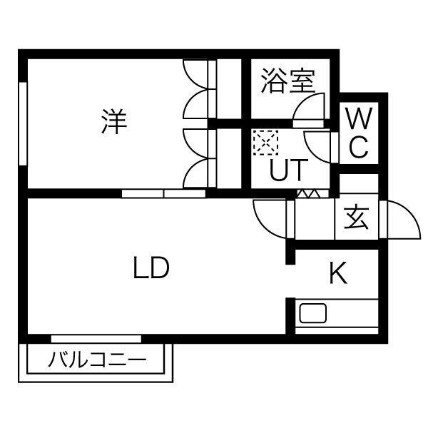 ストロール札幌の物件間取画像