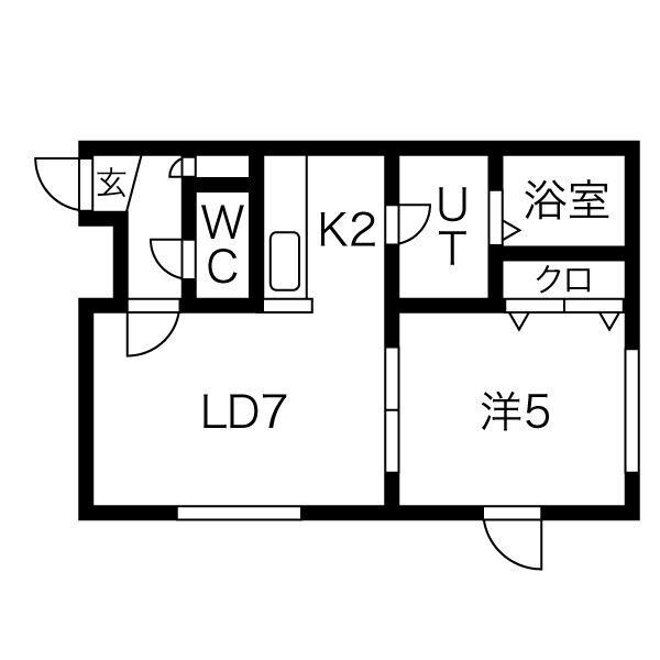 ステージノア北円山の物件間取画像