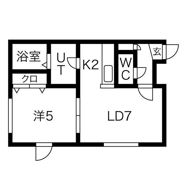 ステージノア北円山の物件間取画像