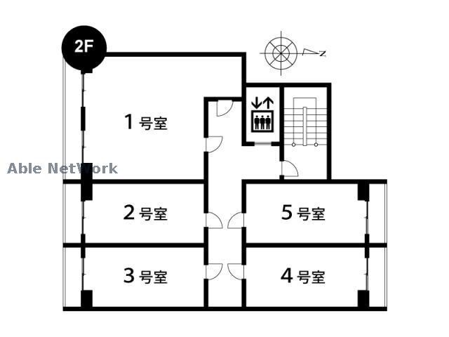 スカイハイツの物件外観写真