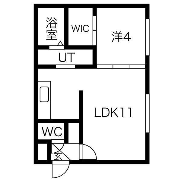 RAGUSA N5W17 Bの物件間取画像