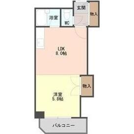 円山北町ハイムの物件間取画像