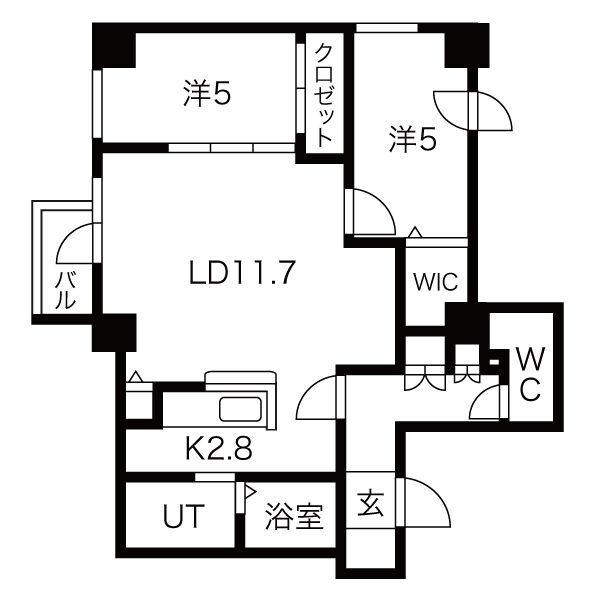 ブランシャール表参道の物件間取画像