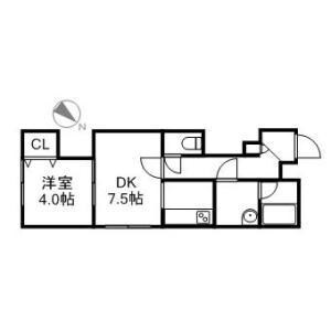 アクアコーストの物件間取画像