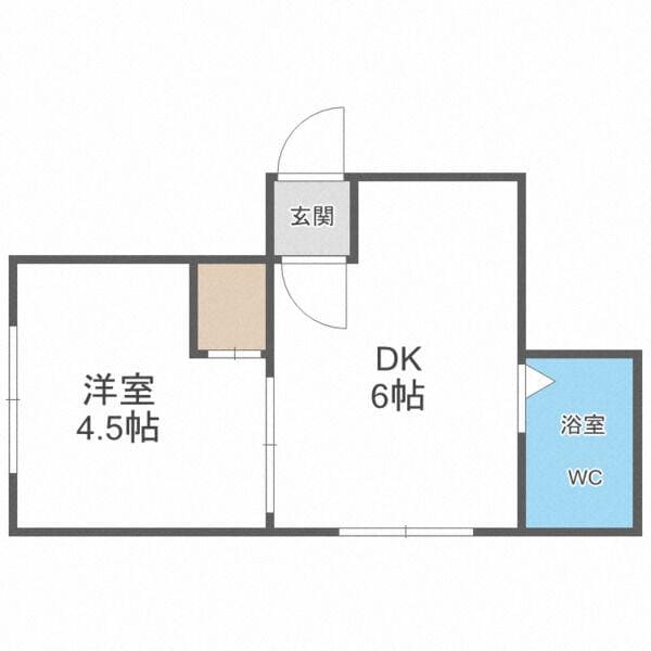 ロミ円山の物件間取画像