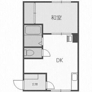 円山ホワイトハイツの物件間取画像