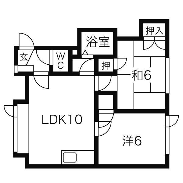 ベジタブルハウスの物件間取画像