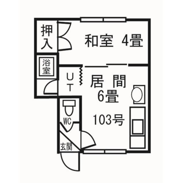 物件間取画像