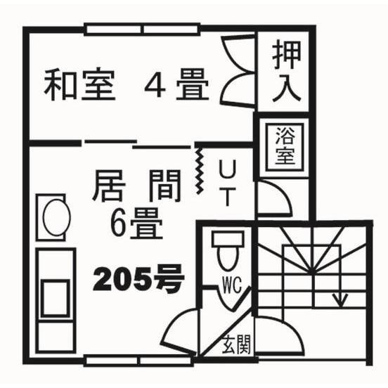 物件間取画像