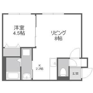 メゾンMT手稲本町の物件間取画像