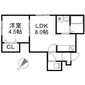 サニーパレスの物件間取画像