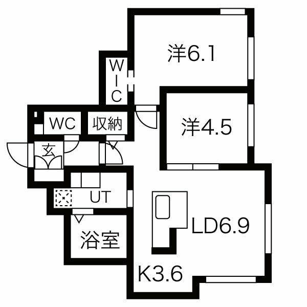 Ropanの物件間取画像