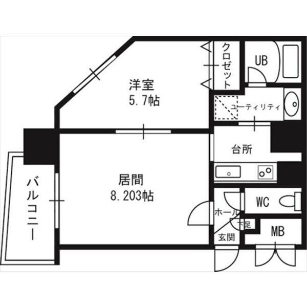 フォレスト円山の物件間取画像