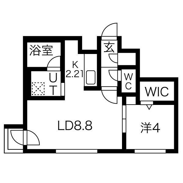 シティプラザW24の物件間取画像