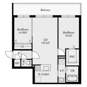 S-RESIDENCE二十四軒avelisの物件間取画像