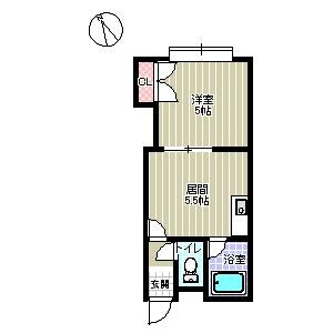 LINKS-COURT桑園の物件間取画像