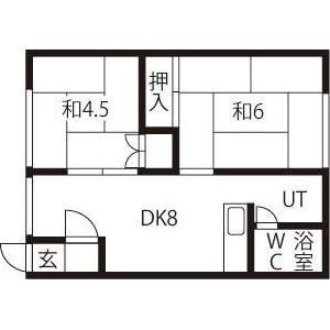 ハウス田村の物件間取画像