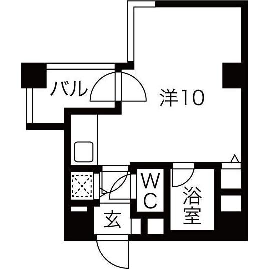 ライオンズシティ大通公園の物件間取画像
