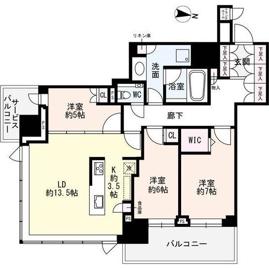 ONE札幌ステーションタワーの物件間取画像