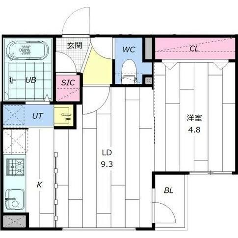 ヴェネーノ円山の物件間取画像