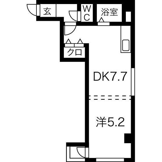 パークヒルズ中央Yの物件間取画像