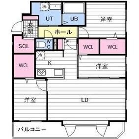 (仮称)宮の森3条3丁目賃貸MSの物件間取画像