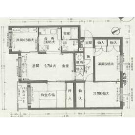 メゾンドルチェ北大西A棟の物件間取画像