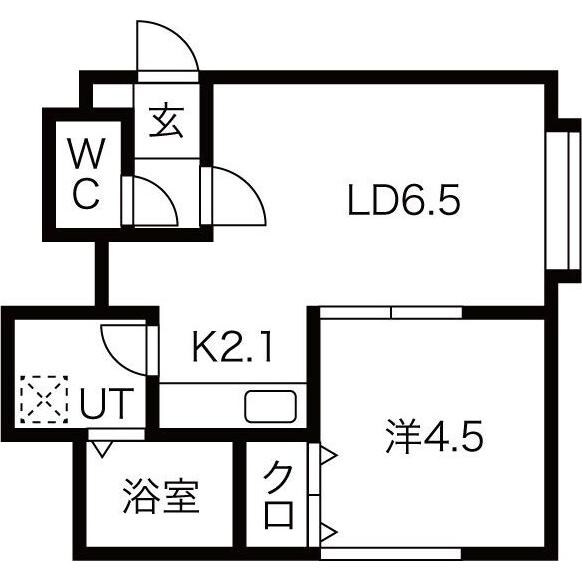 物件間取画像