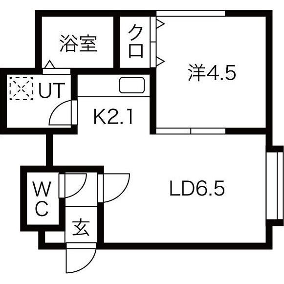 Urizun Apt.(うりずん)の物件間取画像