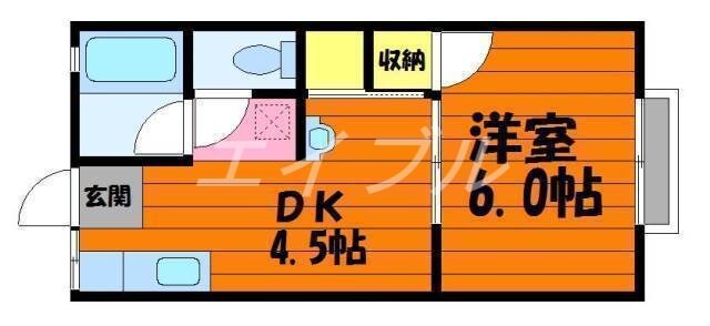 物件間取画像