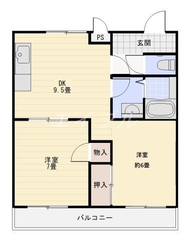 ソフィア今の物件間取画像