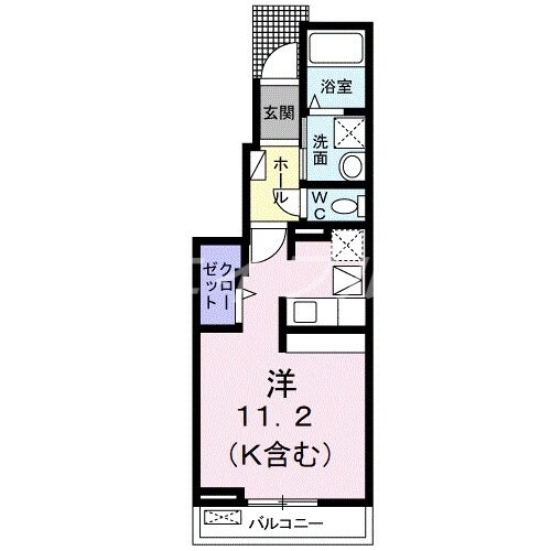 ロード　ナカシマの物件間取画像