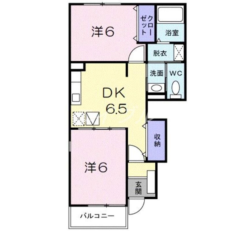 アルカンシエルの物件間取画像