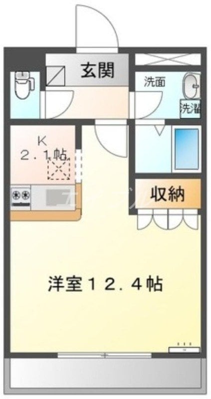 フェアリー壱の口Ａの物件間取画像