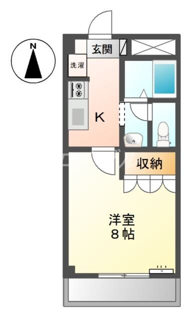 パッシオ　デウスの物件間取画像