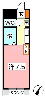 物件間取画像