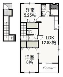 ファルコンⅡの物件間取画像