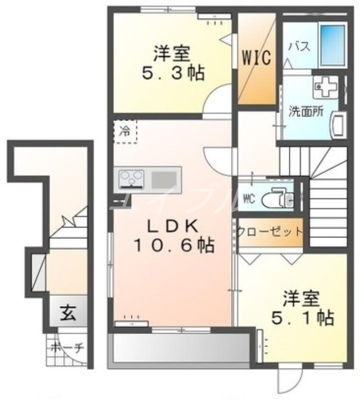 エクセレンスの物件間取画像