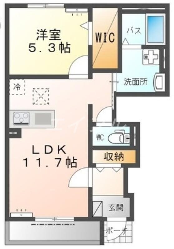 エクセレンスの物件間取画像