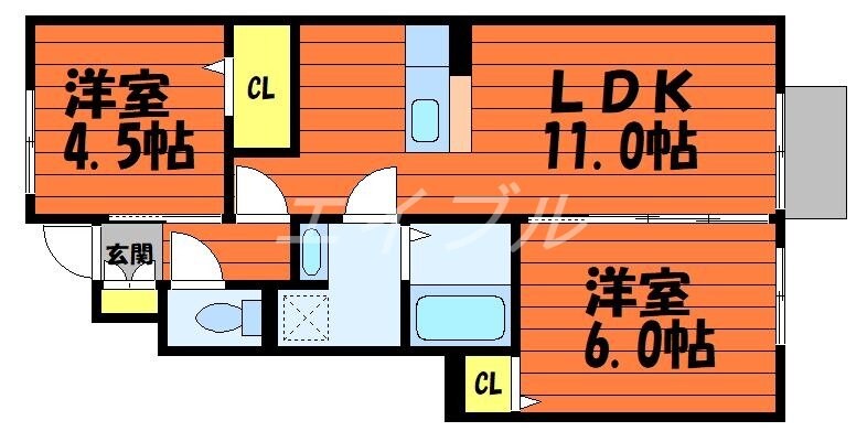 瀬戸内ハウジングの物件間取画像